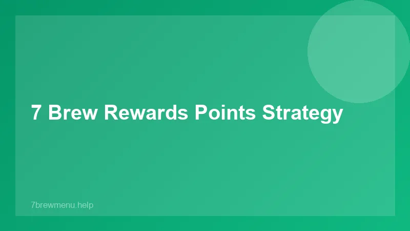 7 Brew Menu Hacks - 7 Brew Guide