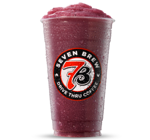 Strawberry Blue Pom Smoothie