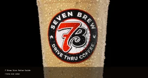 7 brew size value at 7 Brew drive-thru (2026)