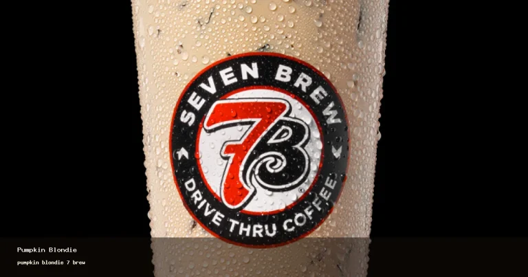 pumpkin blondie 7 brew